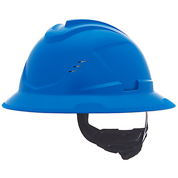 Hard Hat, V-Gard Full, C1 Vented, Blue