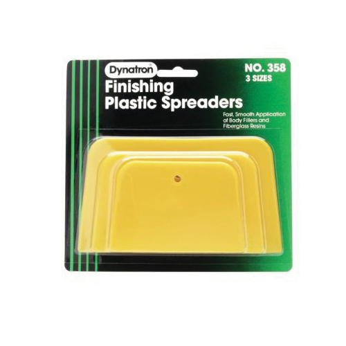 3M™ 7000045476 Spreader, For Use With Filler, Caulk, Glaze and Putties, Yellow