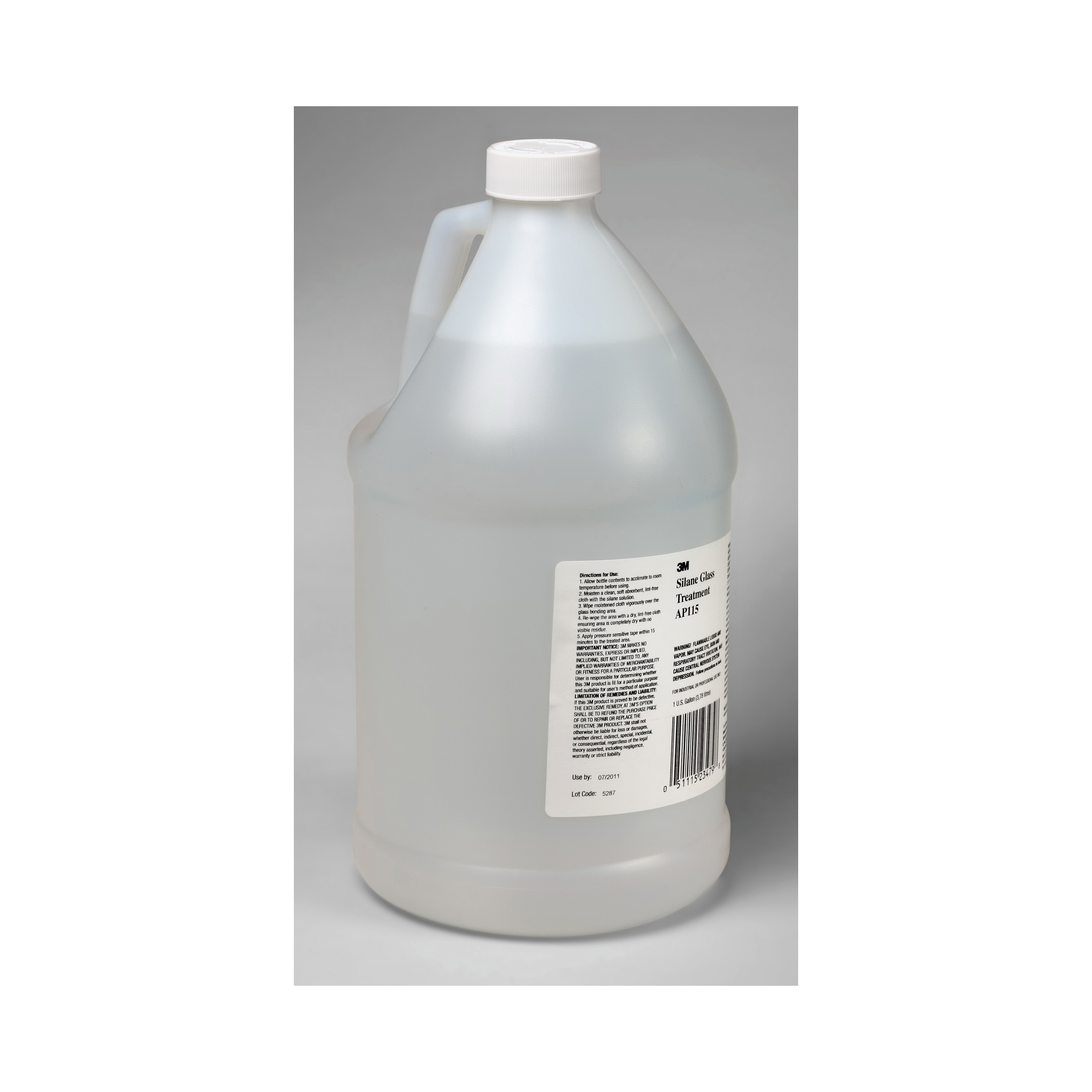 3M™ 7000001328 Silane Glass Treatment, 1 gal Container Bottle Container, Liquid Form, Clear, Specific Gravity: 0.8