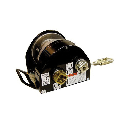3M DBI-SALA Fall Protection 84077900674 Digital Portable Confined Space Winch, Manual/Power Drive Winch Power, 60 ft L Cable, Stainless Steel Cable Sheath, 450 lb Load