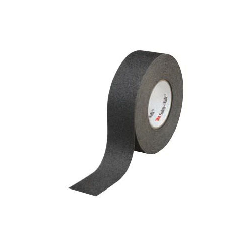 Safety-Walk™ F-610-BLK-4X60 600 General Purpose Heavy Duty Slip Resistant Tape, 60 ft L x 4 in W x 0.028 in THK, Plastic Film, Floor Surface