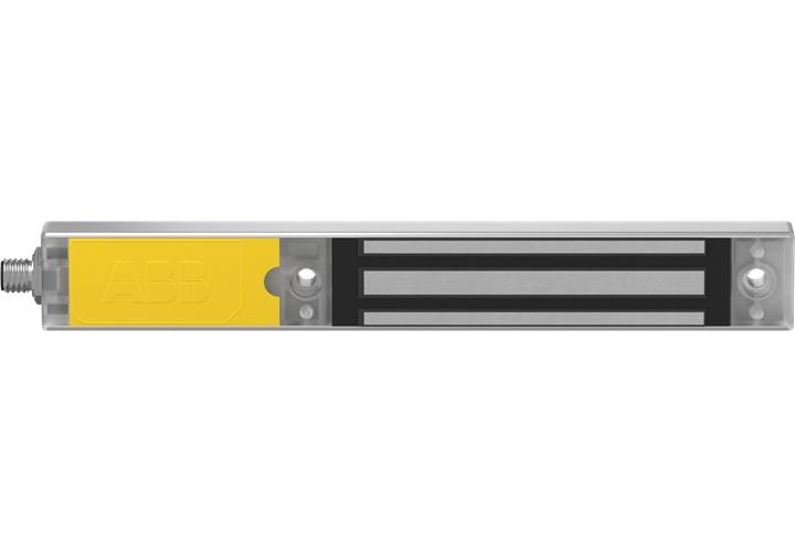 ABB 2TLA042022R3400 Electromagnetic Magne Lock, For Use With Door Locking Mechanism, 24 VDC Voltage, IP67 Degree of Protection, -20 to 50 deg C Ambient Air Temperature, Anodized Aluminum
