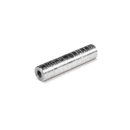 Blackburn® SAC-2/0-R-1/0-TN Straight Uninsulated Compression Reducing Splice, 1/0 AWG, 2/0 AWG, 3/0 AWG Conductor, Aluminum