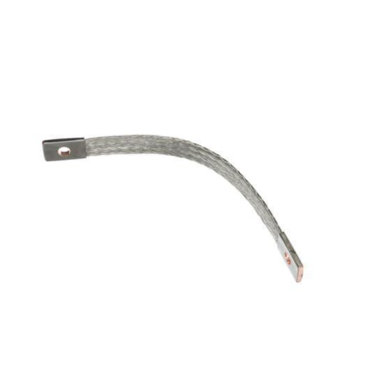 Boreal™ FBD12-1 Flexible 1-Hole Braid Connector, 12 in L x 1 in W, 600 A, 7/16 in Mounting Hole