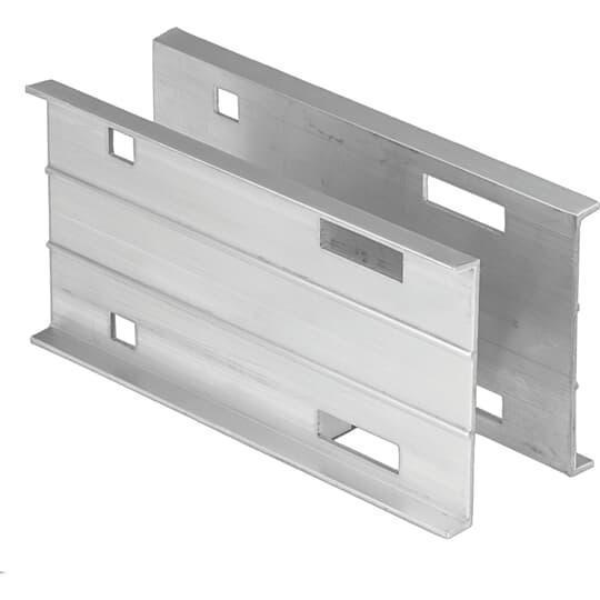 Cable Tray SSW6ESP Expansion Splice Plate, 6 in H, Stainless Steel