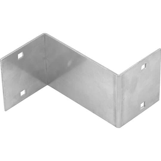 Cable Tray ABW412RSP Reducing Splice Plate, 12 in W Tray, 4 in H, 6030 Aluminum Alloy