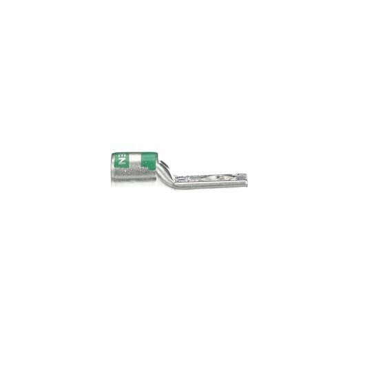 Color-Keyed® 54148 1-Hole Compression Connector Lug, 1 AWG Flex Conductor, Die Code: 37, 3/8 in Stud, Copper