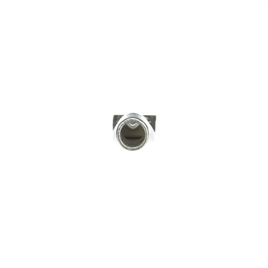 Color-Keyed® 54206 2-Hole Compression Connector Lug, 4 AWG Copper Conductor, Die Code: 29, 1/4 in Stud, Copper