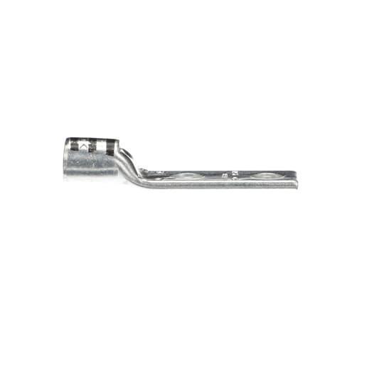 Color-Keyed® 54210 2-Hole Compression Connector Lug, 2/0 AWG Copper Conductor, Die Code: 45, 3/8 in Stud, Copper