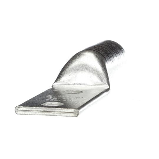 Color-Keyed® 54876BE 2-Hole Compression Connector Lug, 500 kcmil Copper Conductor, Die Code: 87, 1/2 in Stud, Copper