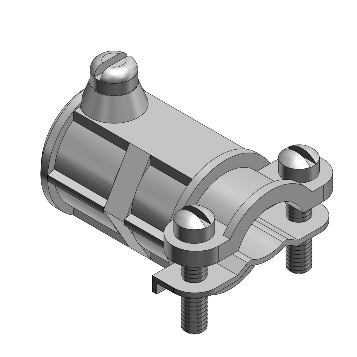 T&B® 449-C Combination Coupling, 3/8 in, For Use With EMT and Flexible Metallic Conduit