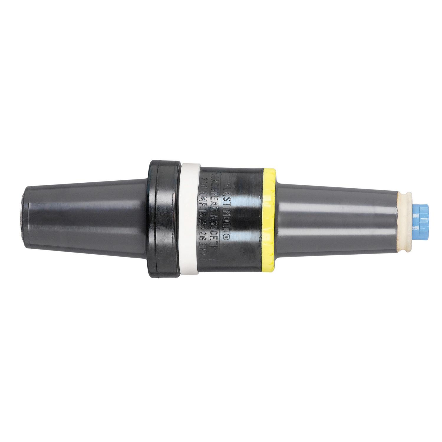 Elastimold® K650ETP 600 Loadbreak Elbow Tap Plug, 25 kV, 600 A, For Use With Cable and Network Circuit, 90 deg C Temperature, EPDM Rubber