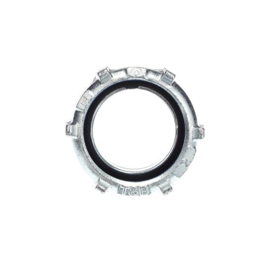 T&B® Industrial Fitting 5237 Non-Insulated Straight Liquid Tight Conduit Connector, 2 in Trade, Steel, Chromate Coated/Electro-Plated Zinc