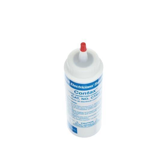 Color-Keyed® CTB8 Type CT Connector Oxide Inhibitor, 8 oz Bottle, Solid Thick Paste Form, Black