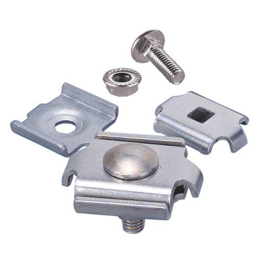T&B® ETH-SP-S6 Universal Tray Splice, 1.312 in Top, 1 in Bottom W Tray, 316 Stainless Steel