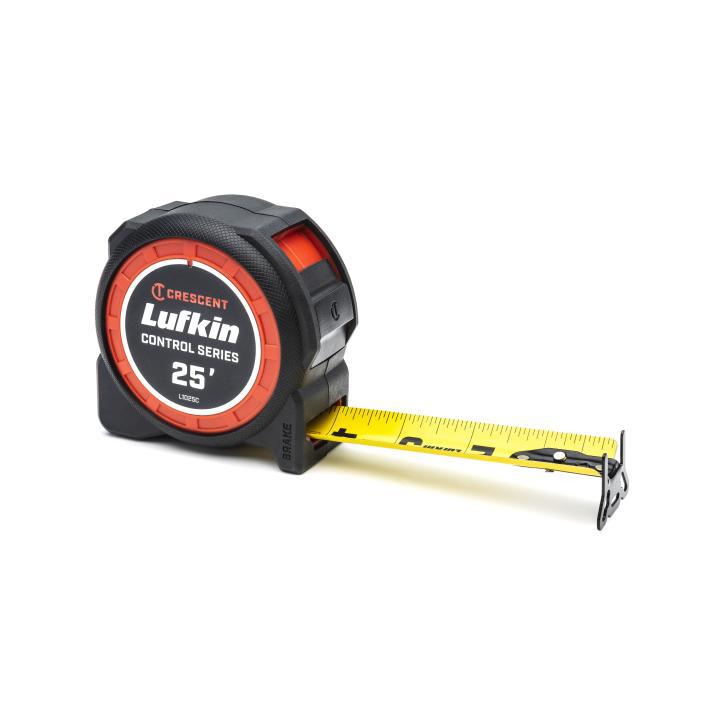 Crescent® L1025C-02 Clad Tape Measure, 25 ft L Blade x 1 3/16 in W Blade
