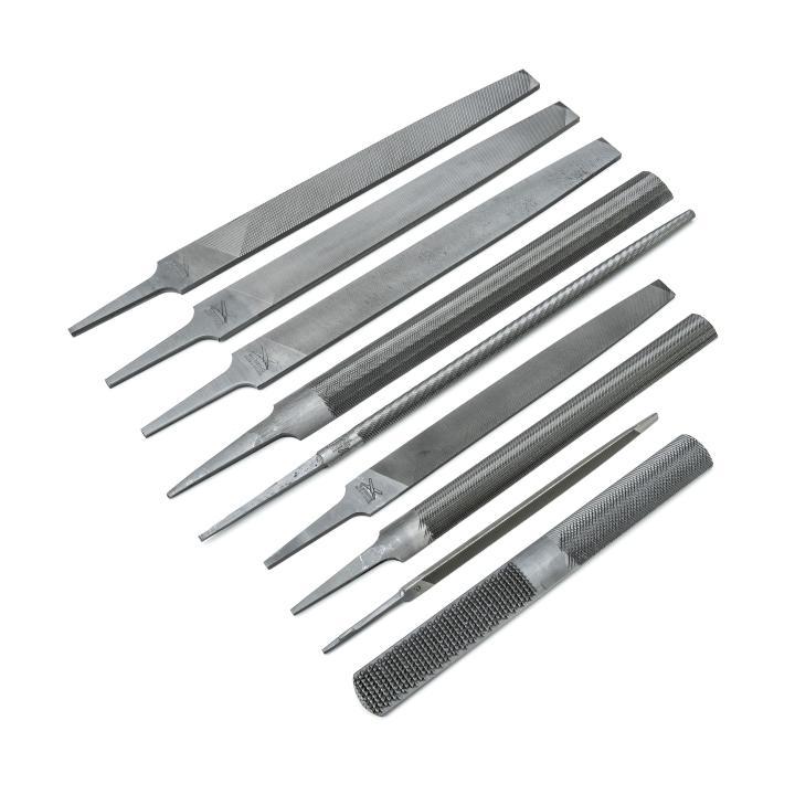 Crescent® 22030NNN File Set, 6,8,10 in L, Double/Single Cut