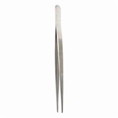 Weller® 21SA Acid Proof Heat Resistant Non-Magnetic Non-Rusting High Precision Tweezer, Medium/Pointed/Straight Tip, 6.299 in L, Stainless Steel, Anti-Glare Coated