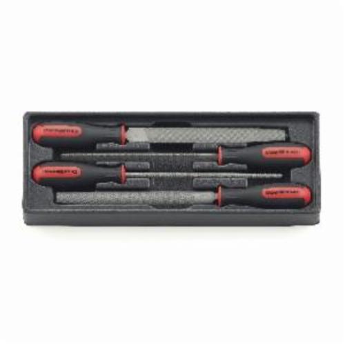 GEARWRENCH® 82820 File Set, 4 Pieces, Bastard Cut