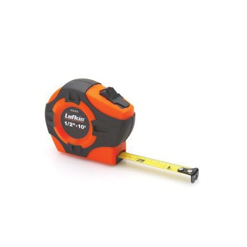 Crescent® PHV1312N P1000 Single Sided Measuring Tape, 12 ft L x 3/4 in W Blade, Steel Blade, 1/32 in, 1/16 in Graduation