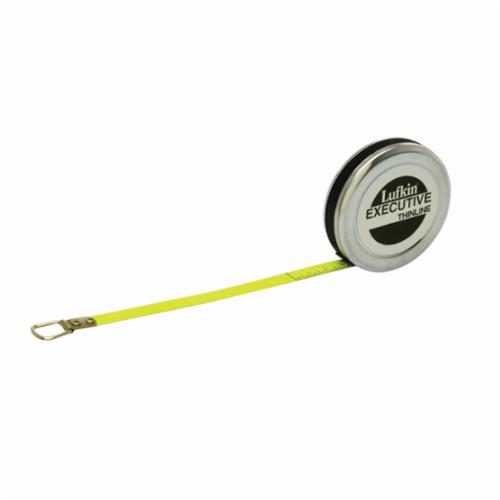 Crescent® W606PM Executive® Pocket Tape Measure, 2 m L x 6 mm W Blade, Steel Blade, 1 mm Graduation
