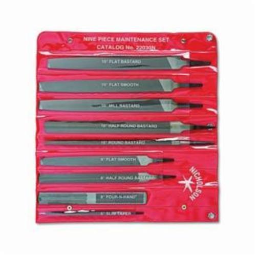 Crescent® 22030NN American Pattern Maintenance File Set, 9 Pieces