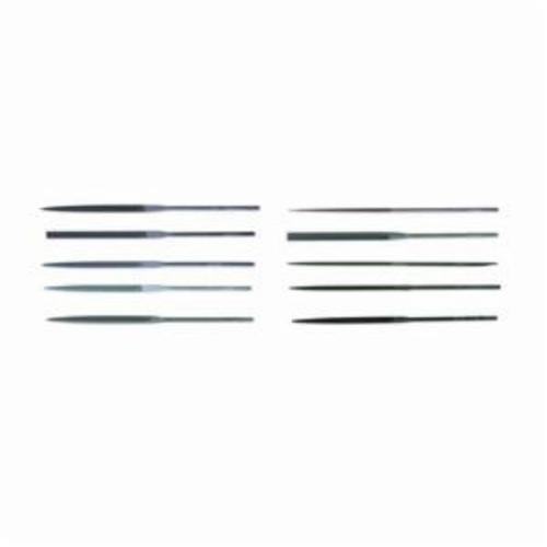Crescent® 37398 Assorted Swiss Pattern Needle File Set, 12 Pieces, Swiss #2 Cut