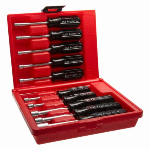 Weller® 413MM Nut Driver Set, 4 to 13 mm, 10 Pieces