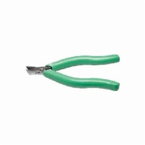 Weller® EGA54J Diagonal Cutter Plier, 0.017 in, 0.025 in, 0.034 in Nominal, 22 to 25 AWG/20 AWG THK Max Wire, 7/16 in L x 7/16 in W x 9/32 in THK Forged Alloy Steel Angled Jaw, 5-1/2 in OAL