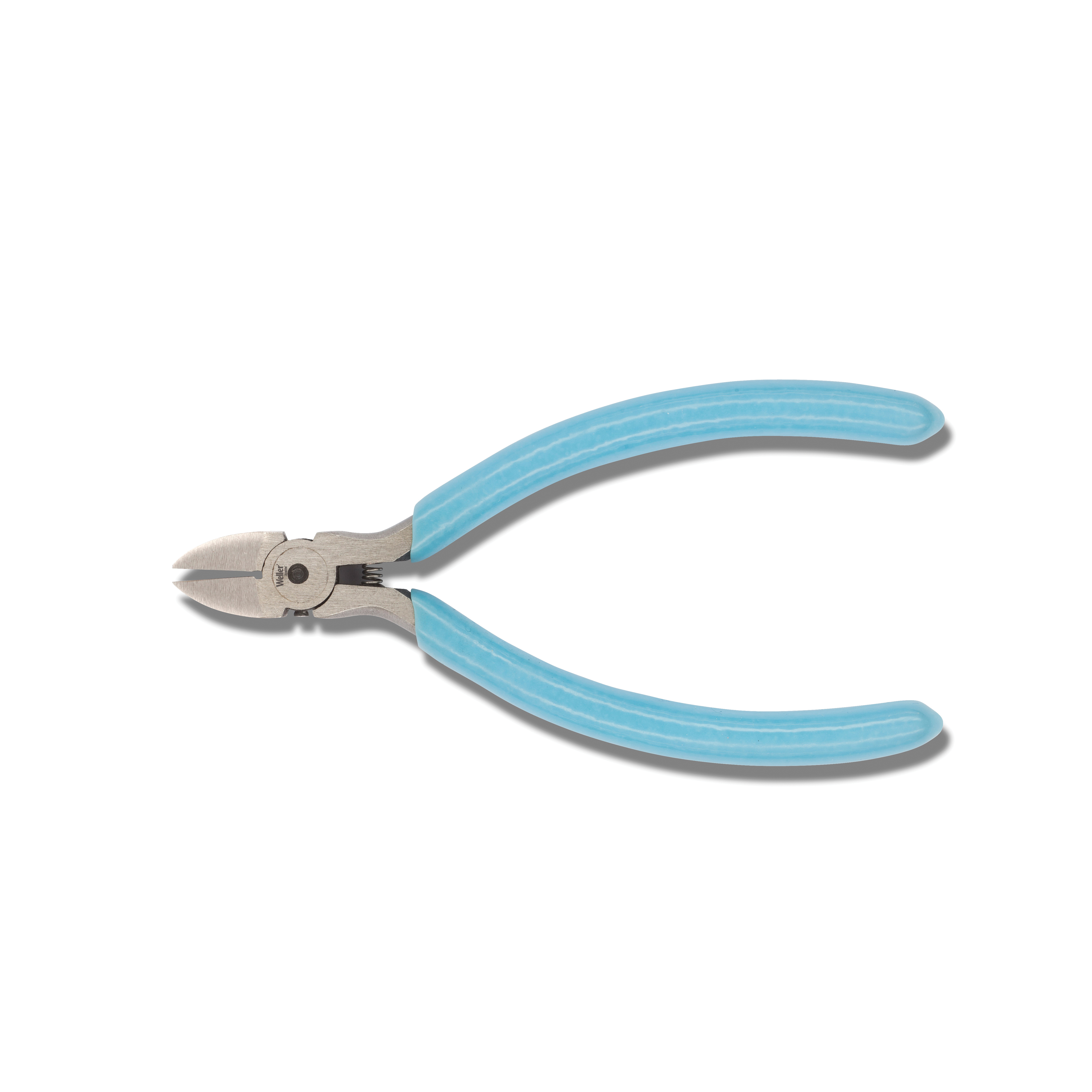 Weller® MS54JN Diagonal Cutting Plier, 20 to 18 AWG Steel Wire THK Max Wire, 13/32 in L x 7/16 in W x 9/32 in THK Oval Forged Alloy Steel Jaw, 4 in OAL, Flush Cut
