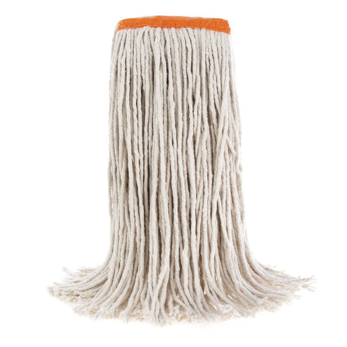 AGF 1616 Cut-End Industrial Grade Narrow Band Wet Mop, 450 g, White