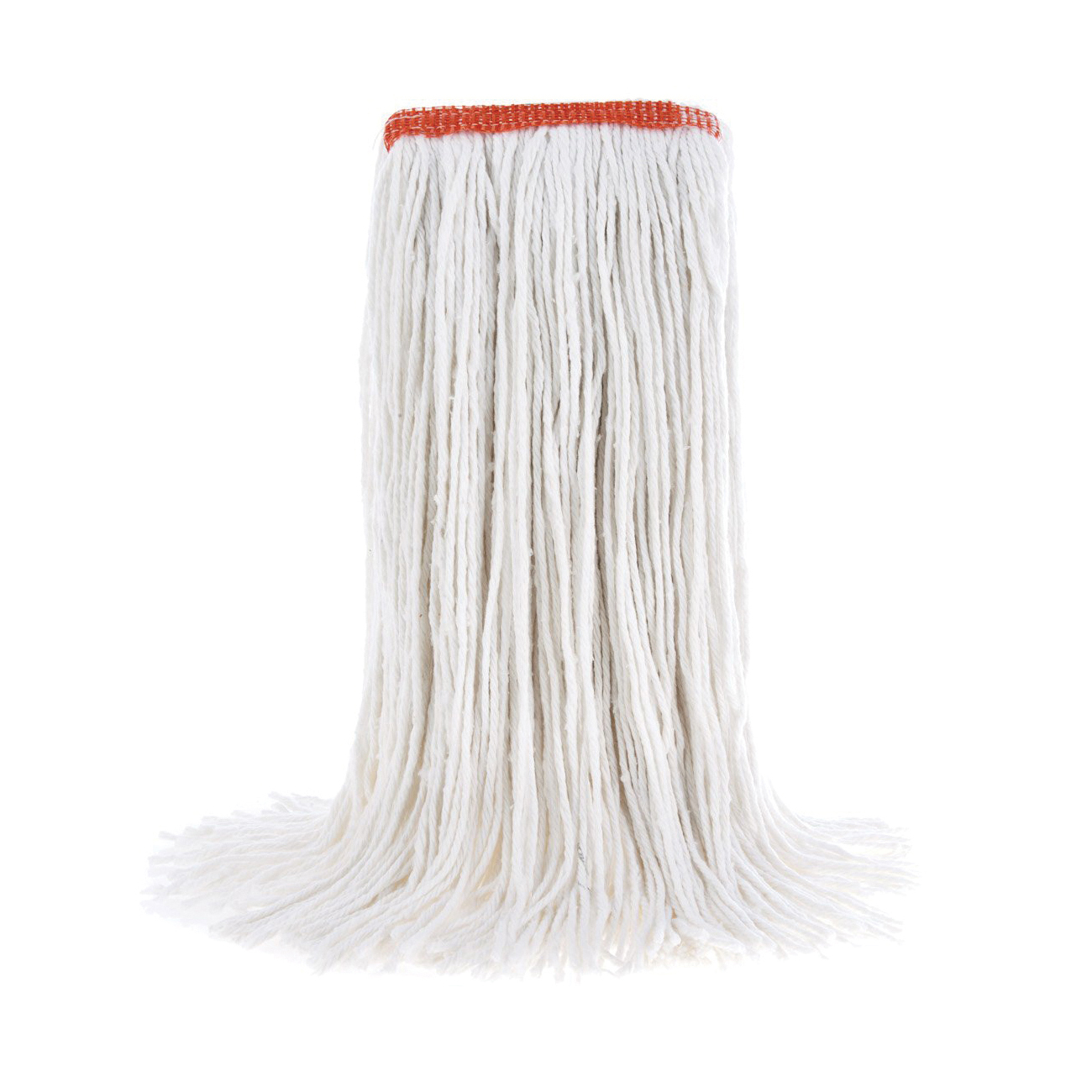 AGF 4016 Cut-End Industrial Grade Narrow Band Wet Mop, 450 g, White