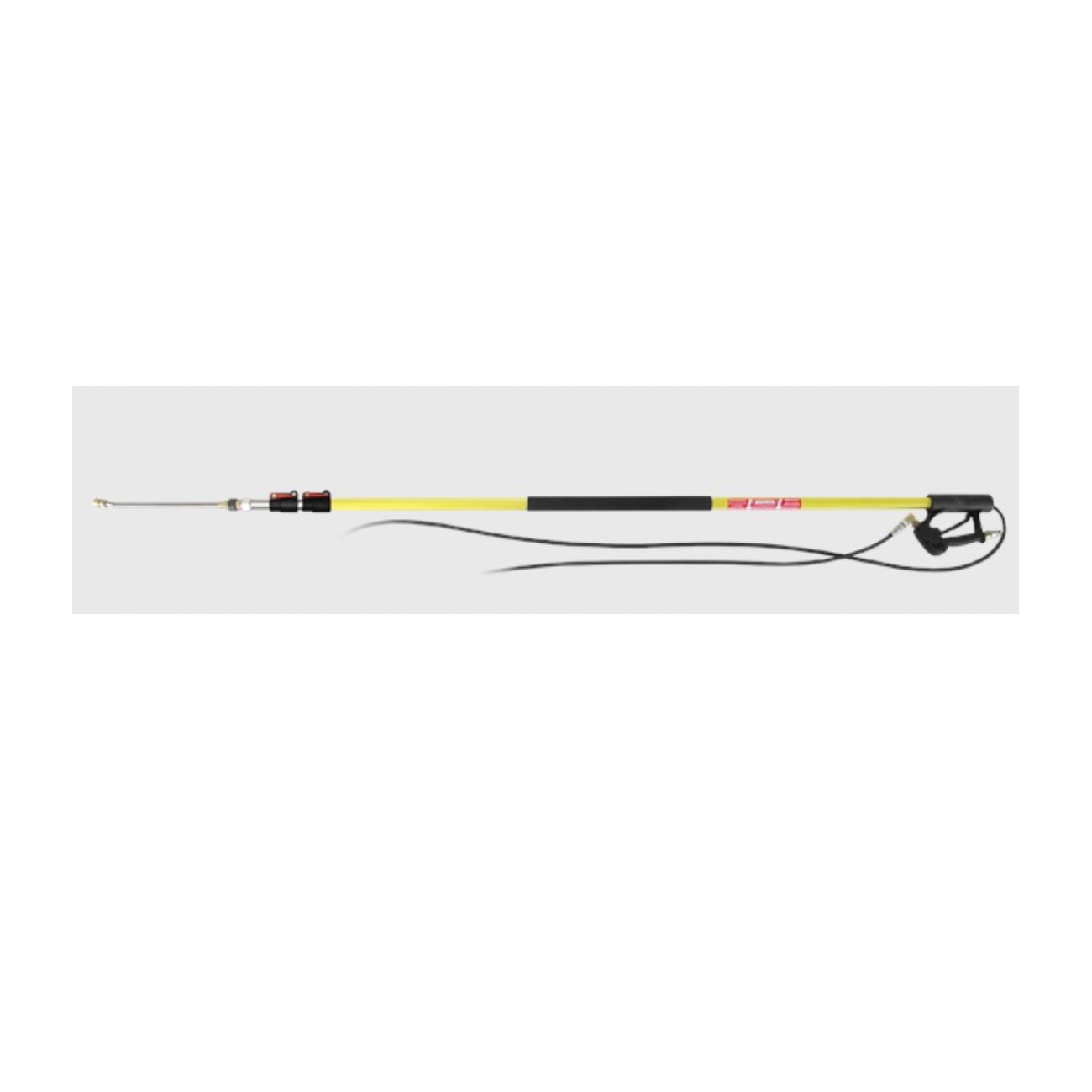 BE 85.206.018L 3-Stage Telescoping Wand, 4000 psi Pressure, 8 gpm Flow Rate, 18 ft L