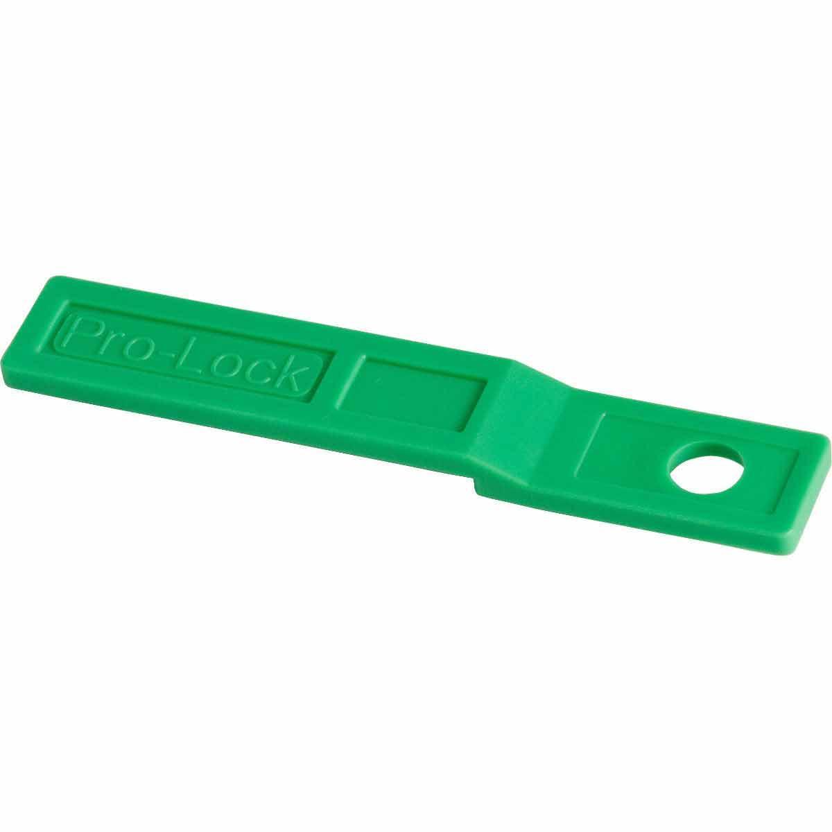 Brady® Pro-Lock™ 122258 Cable Lockout Operating Tool, For Use With Extra Secure Pro-Lock Device and Circuit Breaker, Polypropylene, Green