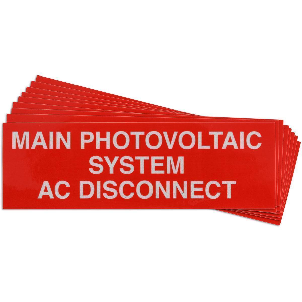 Brady® 149846 Pre-Printed Rectangle Warning Label, 1 in H x 6-1/2 in W x 0.012 in THK, Red on Reflective, B-921 Acrylic