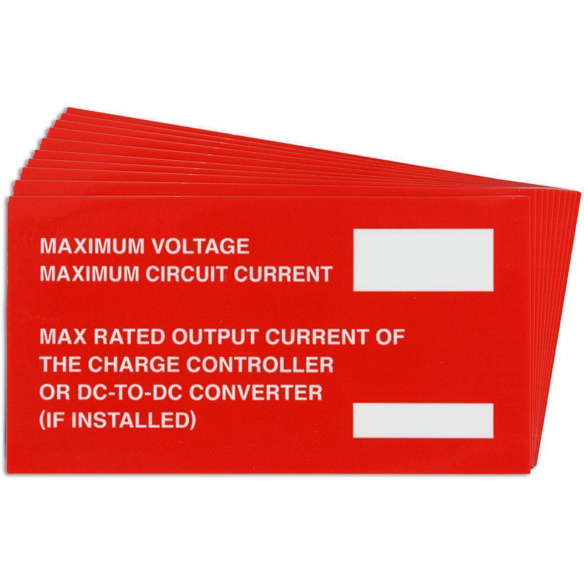 Brady® 149857 Pre-Printed Rectangle Warning Label, 2 in H x 3-3/4 in W x 0.007 in THK, Red on White, B-920 Vinyl