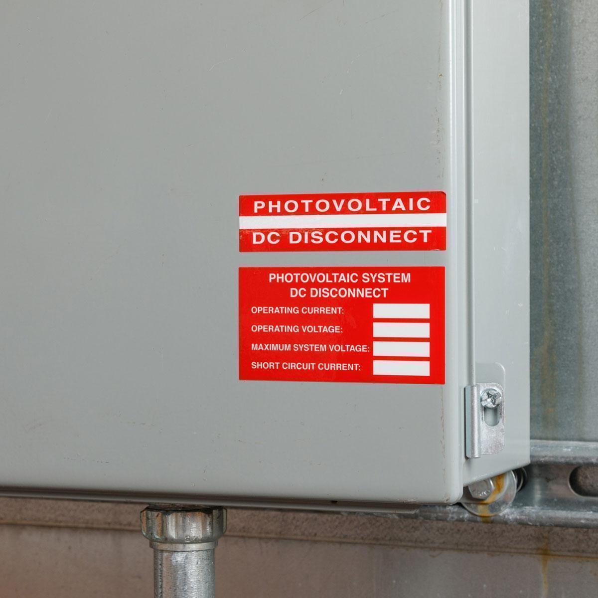 Brady® 149850 Pre-Printed Rectangle Warning Label, 2 in H x 3-3/4 in W x 0.007 in THK, Red on White, B-920 Vinyl