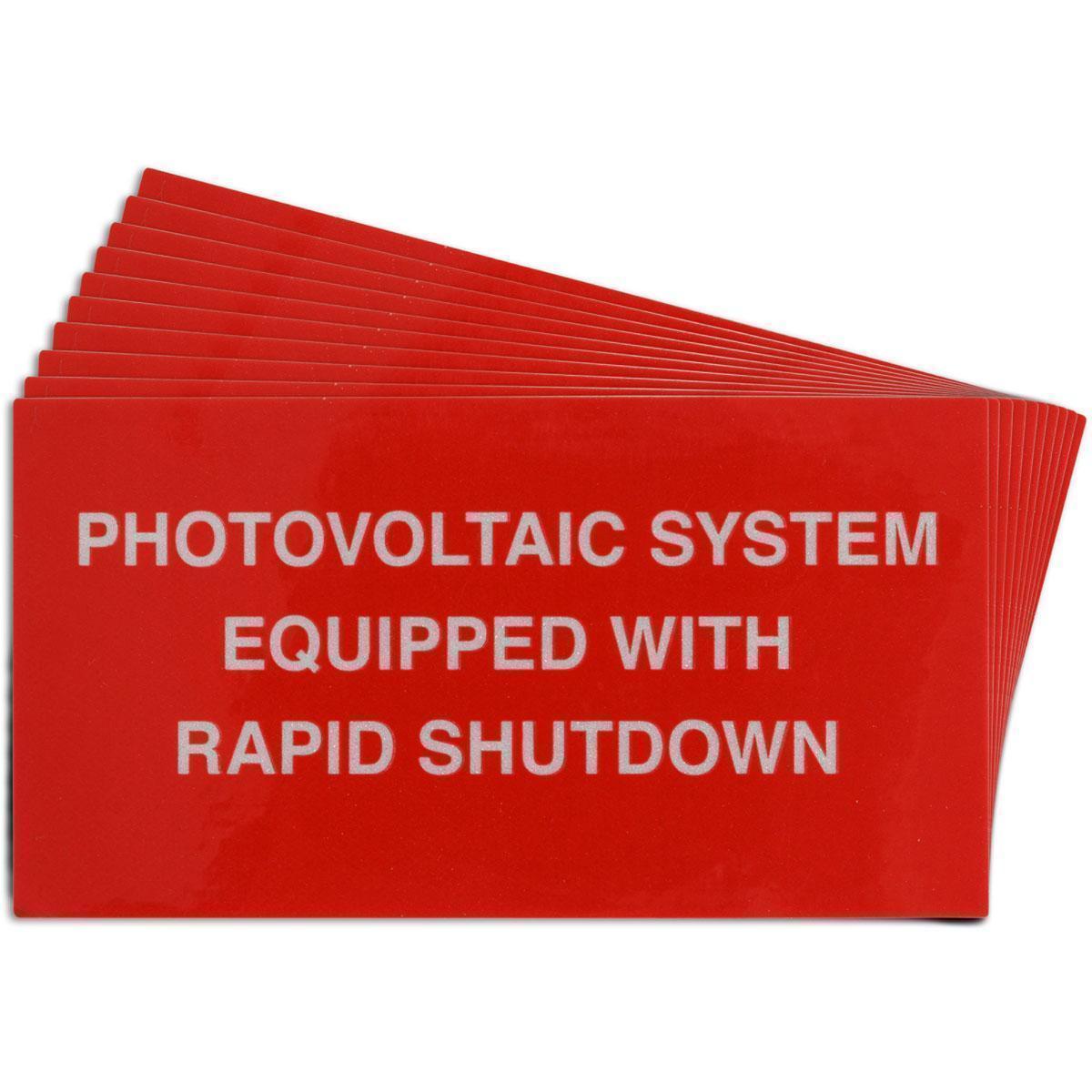 Brady® 149873 Pre-Printed Rectangle Warning Label, 2 in H x 3-3/4 in W x 0.012 in THK, Red on Reflective, B-921 Acrylic