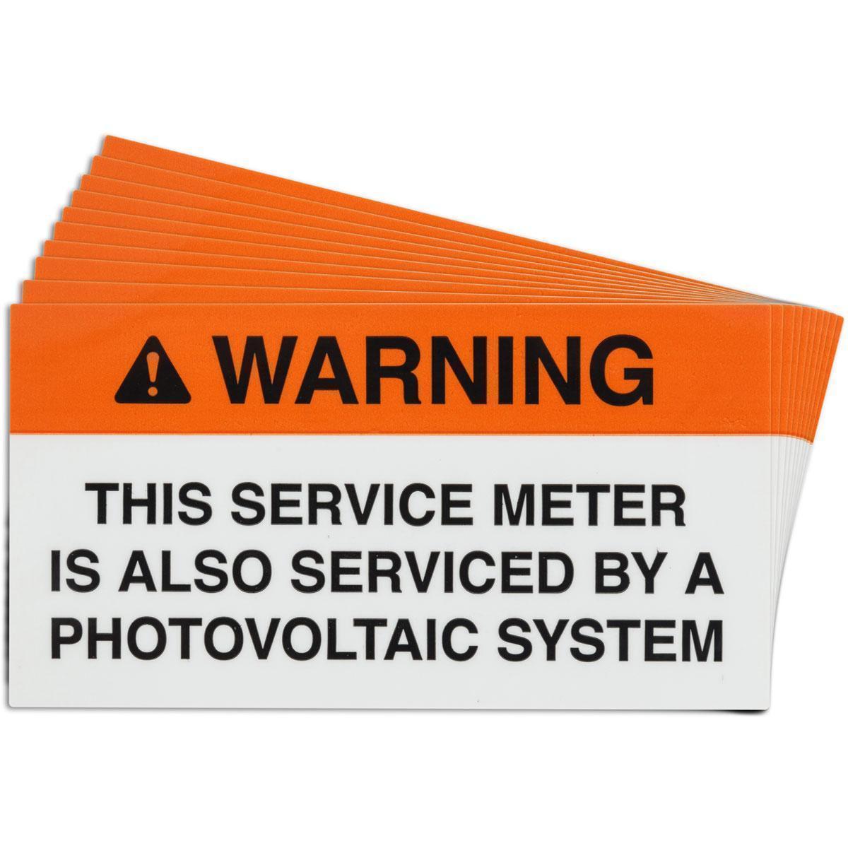 Brady® 149882 Pre-Printed Rectangle Warning Label, 2 in H x 3-3/4 in W x 0.007 in THK, Black/Orange on White, B-920 Vinyl