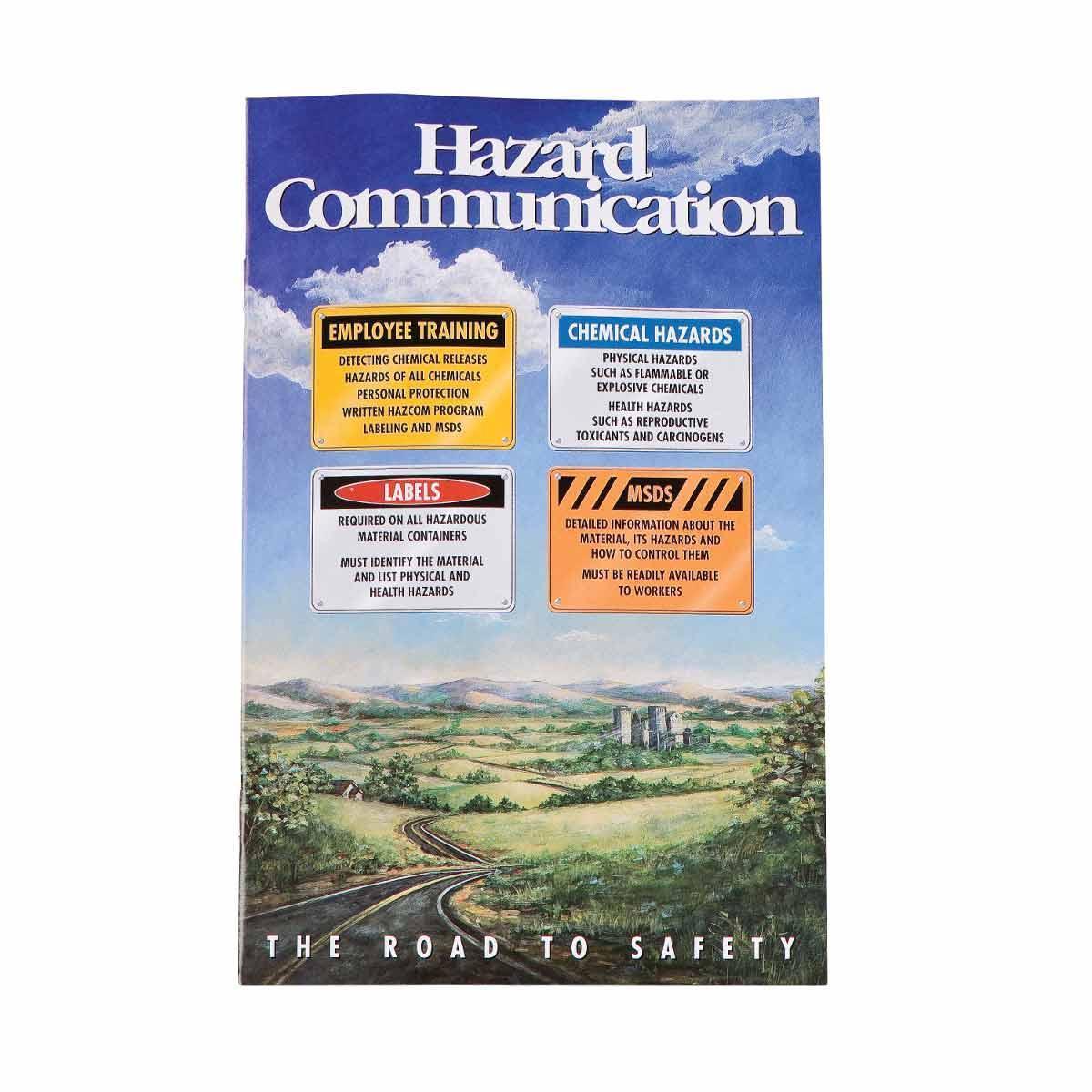 Brady® 66206 Instructional Hazard Communication Handbook, English, Hazard Communication, Booklet Book Format