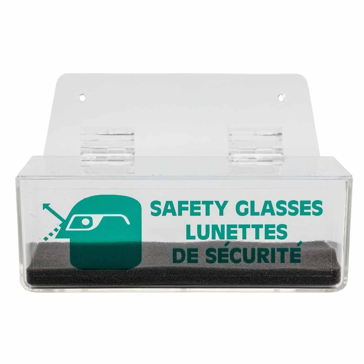 Brady® PD211L-F 1-Compartment Safety Glass Dispenser, 24 in H x 30 in W, Surface Mount