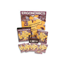 Brady® 38094 Ergonomic Training Handbook, English, Solving The Puzzle, Booklet Book Format