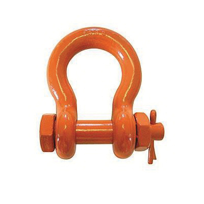 CM® M846 Super Strong Anchor Shackle, 0.75 ton Load, 1/4 in, 0.31 in Dia Bolt/Nut/Cotter Pin, Self-Colored