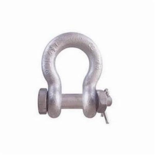 CM® M850G Super Strong Anchor Shackle, 3 ton Load, 1/2 in, 0.63 in Dia Bolt/Nut/Cotter Pin, Galvanized