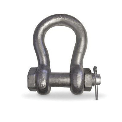 CM® M852ADNV Serialized DNV Shackle, 7 ton Load, 3/4 in, 0.88 in Dia Bolt/Nut/Cotter Pin, Galvanized