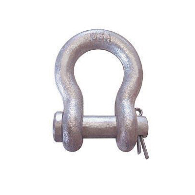 CM® MC345G Anchor Shackle, 0.3 ton Load, 3/16 in, 1/4 in Dia Round Pin, Galvanized