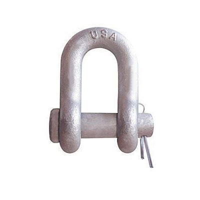 CM® MC551G Chain Shackle, 3.25 ton Load, 5/8 in, 3/4 in Dia Round Pin, Galvanized