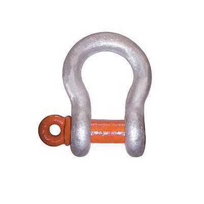 CM® MC655G Anchor Shackle, 9.5 ton Load, 1-1/8 in, 1-1/4 in Dia Screw Pin, Galvanized