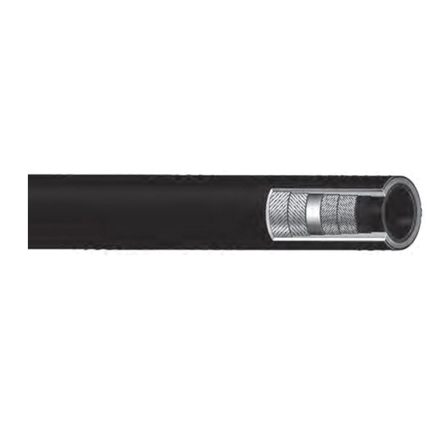 ContiTechWingcraft™ 20018157 Petroleum Transfer Hose, 1-1/2 in Nominal, 100 ft L, 300 psi Working, Nitrile Synthetic Rubber Tube/Wingprene® Synthetic Rubber Cover, Import