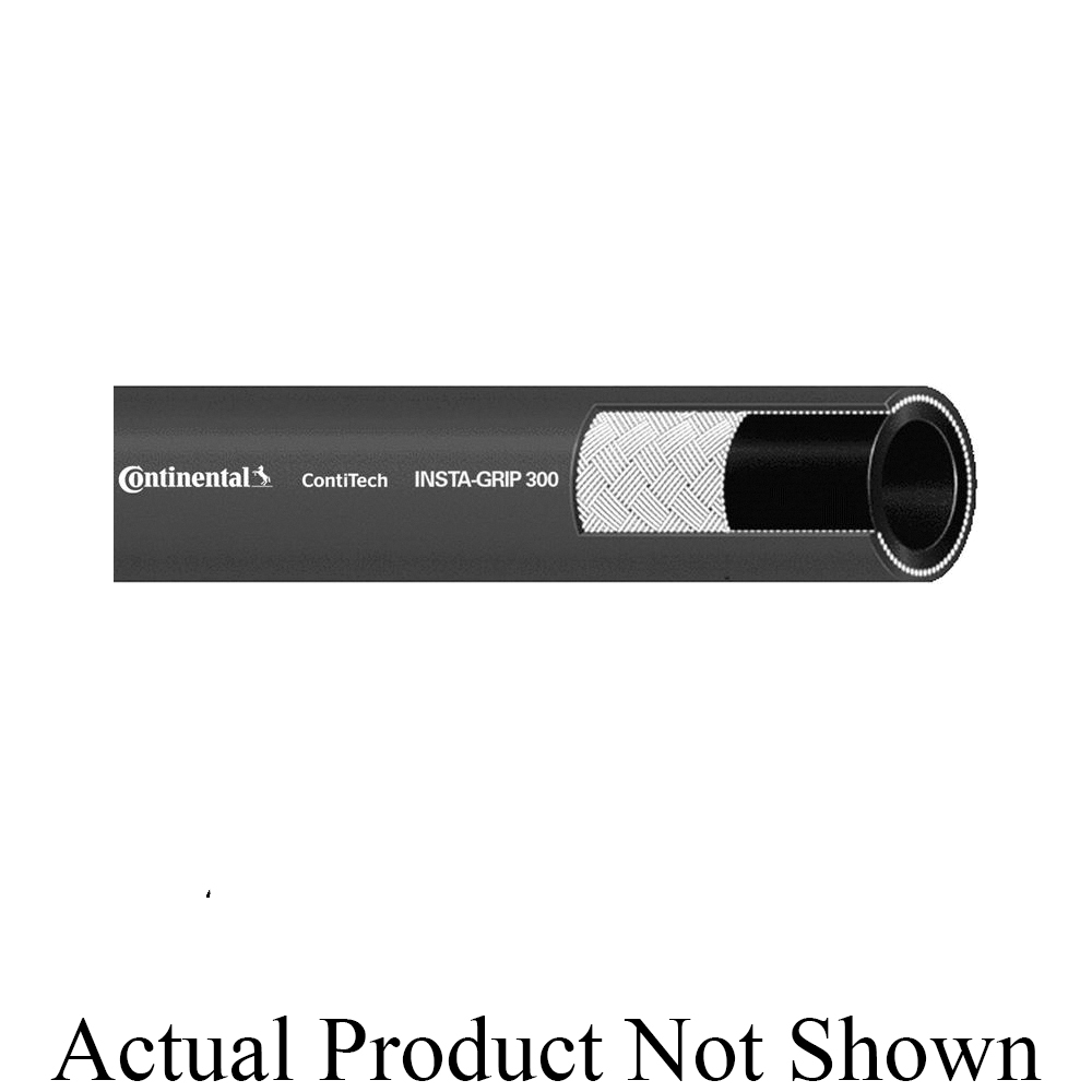 ContiTechInsta-Grip Plus™ FLEXAGrip™ 20022719 Air and Multi-Purpose Hose, 1/4 in Nominal, 500 ft L, 400 psi Working, Chemivic™ Synthetic Rubber Tube/Carbryn™ Rubber Cover, Domestic
